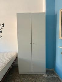 Armadio IKEA bianco 2 ante 80x51x180 cm