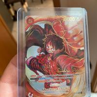 Monkey D. Luffy ST01-012 SR ODA SIGNED ENGLISH - G