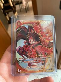 Monkey D. Luffy ST01-012 SR ODA SIGNED ENGLISH - G