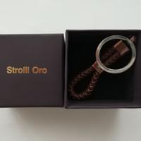 Portachiavi Stroili Oro Con Brillante Incastonato
