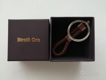 Portachiavi Stroili Oro Con Brillante Incastonato