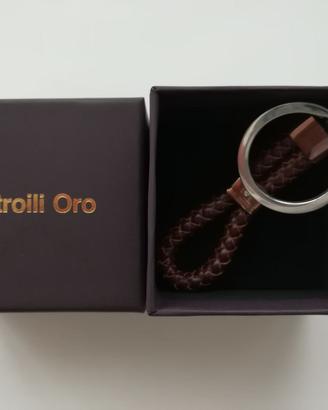 Portachiavi Stroili Oro Con Brillante Incastonato
