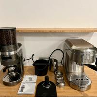 Kitchenaid macchina caffè espresso + macinacaffè