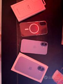 Iphone 17 256 Blu , cover originale apple