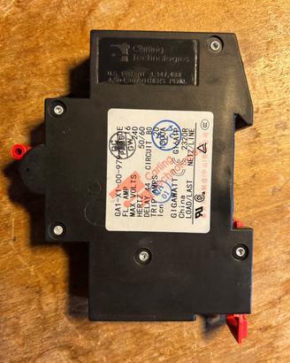 Interruttore automatico Gigawatt G-16A 1P