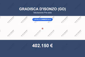 Immobile in asta di 402 m² a Gradisca d'Isonzo