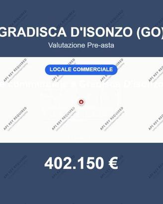 Immobile in asta di 402 m² a Gradisca d'Isonzo