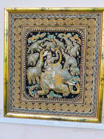 Birmano quadro totalmente fatto a mano.