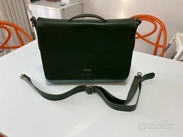 Borsa OBAG tracolla in pelle verde