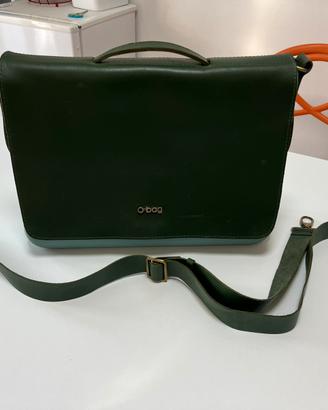 Borsa OBAG tracolla in pelle verde