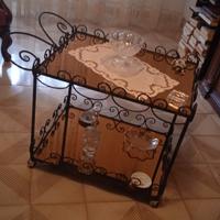 carrello da sala vintage anni 80 