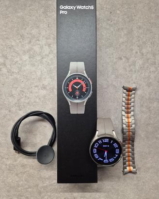 Samsung Galaxy Watch 5 Pro Titanio pari al nuovo! 