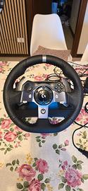 Volante e Pedaliera +Supporto  LOGITECH 