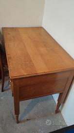 Scrivania di faggio, artigianale