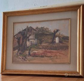 Quadro Farfaglia Nazzarena olio su tela anno 1975