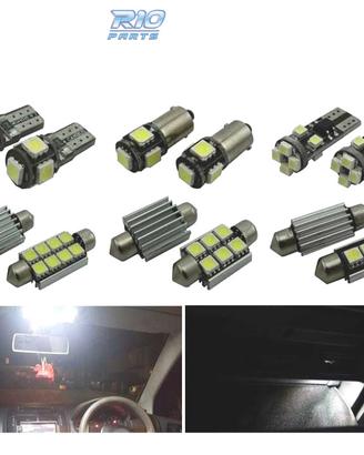 KIT 12 LAMPADE LED INTERNE PER SEAT LEON 1 P 1 CUP