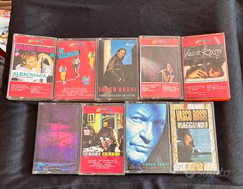 Lotto musicassette VASCO ROSSI
