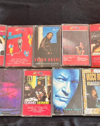 Lotto musicassette VASCO ROSSI