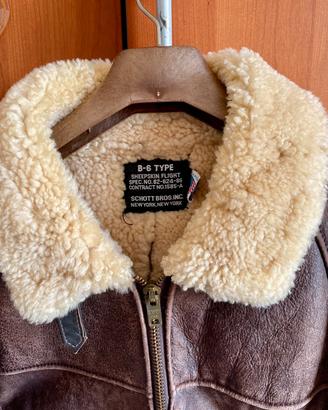 SCHOTT B-6 B6 montone aviatore shearling no b3 b-3
