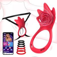 Perizoma con vibrazione e anello per coppie