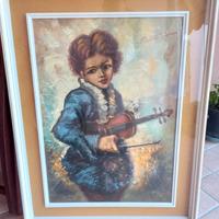 quadro ad olio su tela