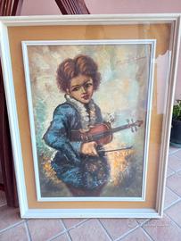 quadro ad olio su tela