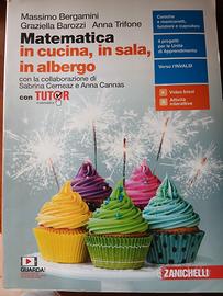 libro scolastico matematica alberghiero