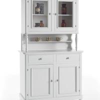 Credenza napoletana due ante colore bianco