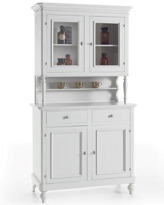 Credenza napoletana due ante colore bianco
