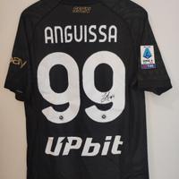 Maglia calcio SSC Napoli autografata, originale 