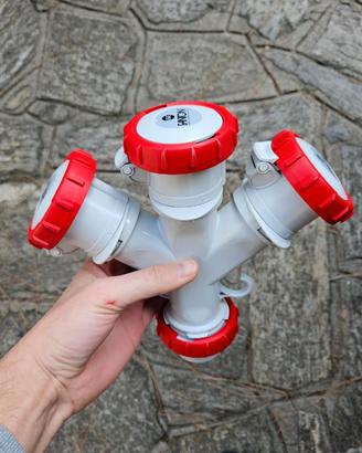 Presa industriale adattatore multiplo