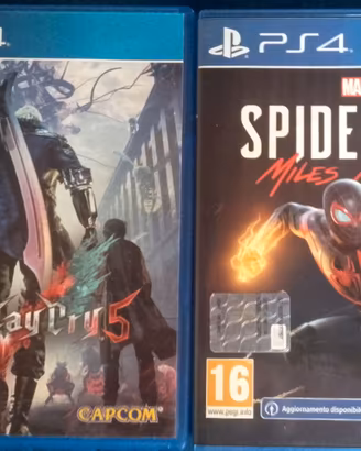 Lotto 2 giochi per PS4 