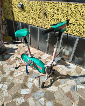 cyclette con computer usata  ciclismo palestra 