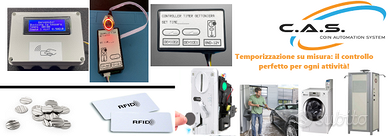 KIT GETTONIERA + MODULO TIMER , PER DOCCIA MARE