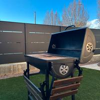 Barbecue/Griglia a Carbone BBQ Grill con carrello