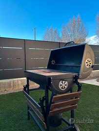 Barbecue/Griglia a Carbone BBQ Grill con carrello
