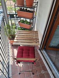 Tavolino e 2 sedie ikea