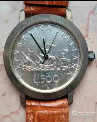 Orologio Da Polso 500 Lire Caravelle 