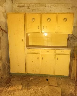 Credenza vintage anni 50 mettitutto cucina