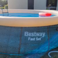 Piscina BestWay FastSet 457x107