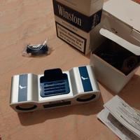 Lettore MP4 Winston con docking station con radio