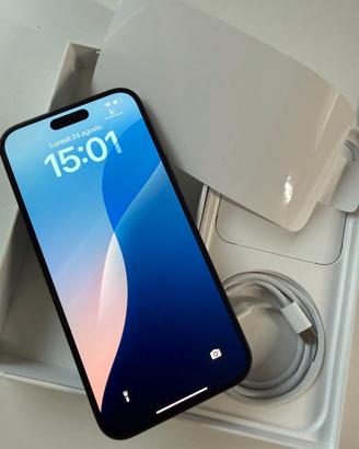Iphone 15 Plus 256GB Black - batteria 100%