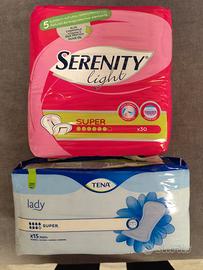 5 conf. serenity  + 2 conf. tena lady