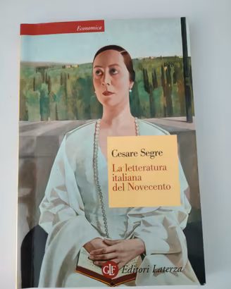 Segre, La letteratura italiana del Novecento