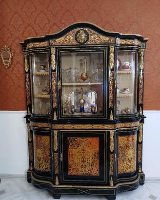 vetrina in boulle