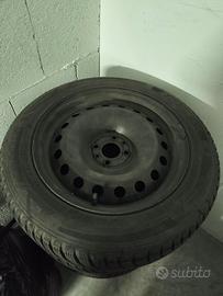 4 Cerchi con Pneumatici Fiat/Lancia