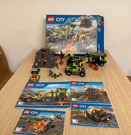 Lego city 60124 Base delle esploraIone Vulcanica