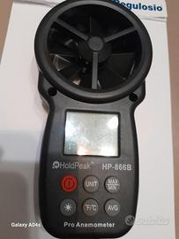 misuratore  elettronico   velocità  del vento 