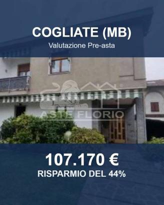 Immobile in asta di 109 m² con box auto a Cogliate
