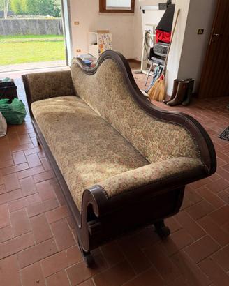 Divano antico in legno massello – stile classico/v